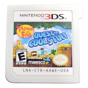 "Phineas and Ferb Quest for Cool Stuff" Nintendo 3DS